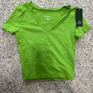 cute back to school crop shirt